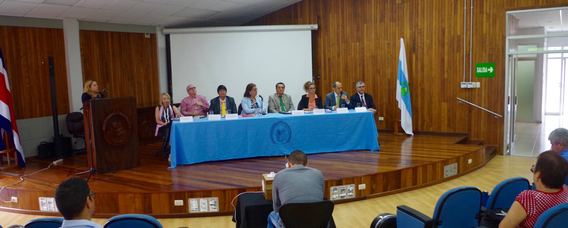 Candidatos al Concejo Universitario se presentaron en la Sede de Occidente