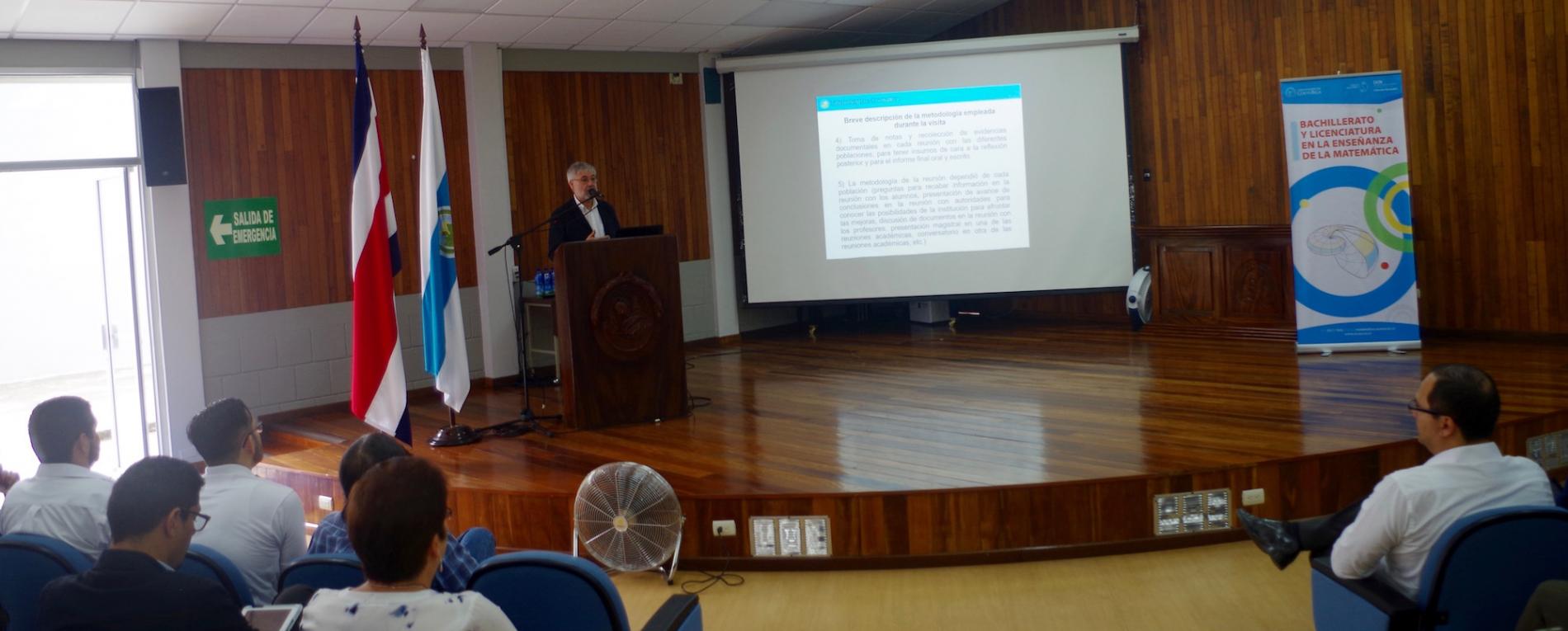 Carrera de Matemática obtiene Certificación de Calidad Académica