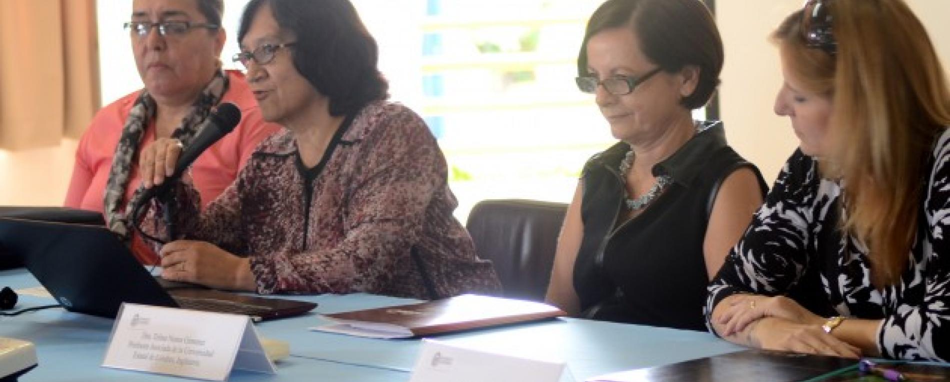 Evaluadoras externas presentaron informe en la Sede