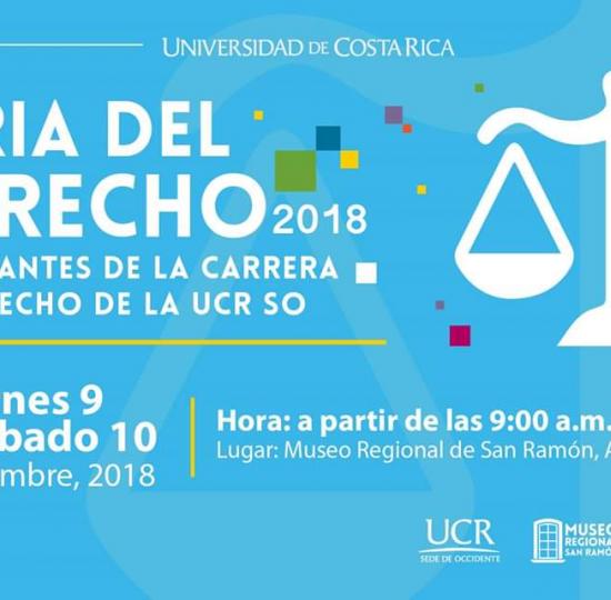  Comunidad de Occidente recibirá a asesoría legal en la Feria del Derecho