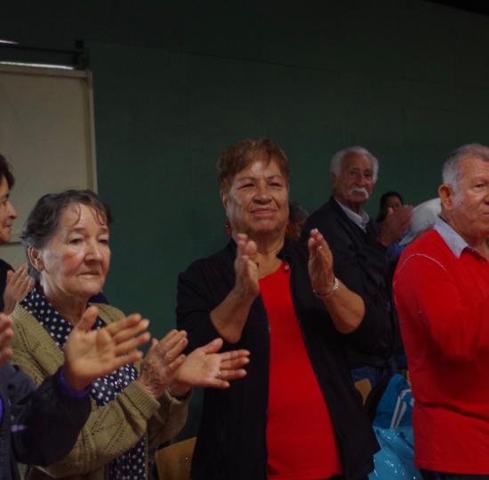 Sede celebra el mes de las personas adultas mayores