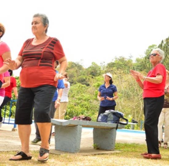 Adultos mayores participan activamente en la Sede de Occidente