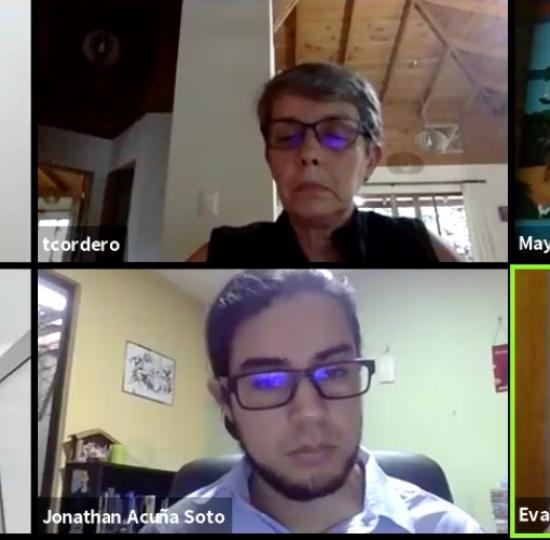 Sede propicia espacios virtuales para analizar temas institucionales y nacionales