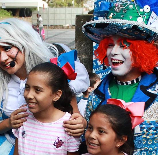 El arte llega a las comunidades de Occidente
