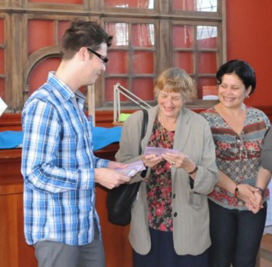 Sede participó en feria internacional de educación