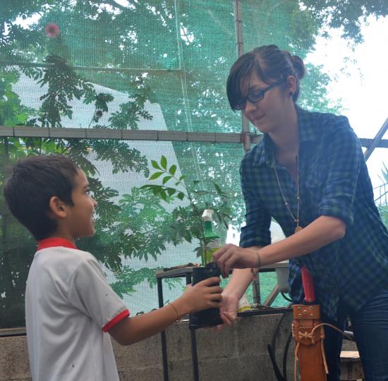 TCU apoya actividades escolares de educación ambiental