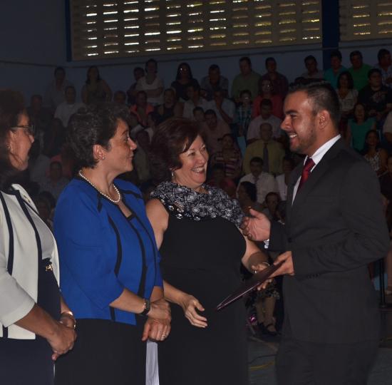 Nuevos graduados en la Sede de Occidente