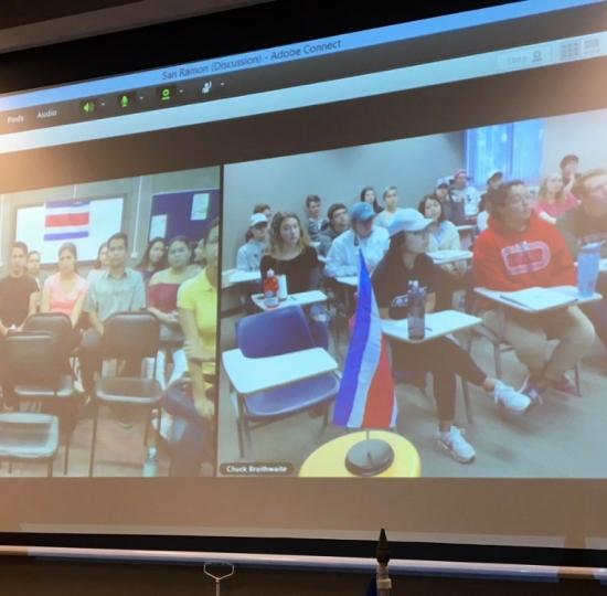 Aula global: un proyecto sostenible de internacionalización de la Sección de Lenguas Modernas