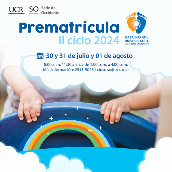 Prematrícula II ciclo 2024