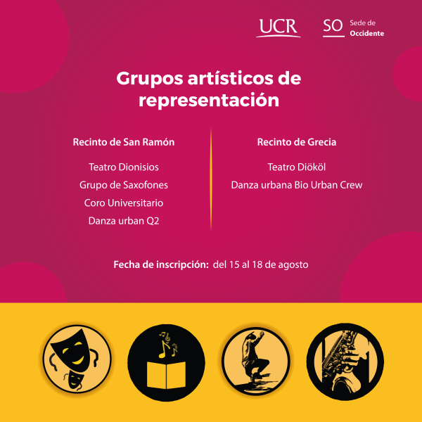 Audiciones para grupos artísticos de representación